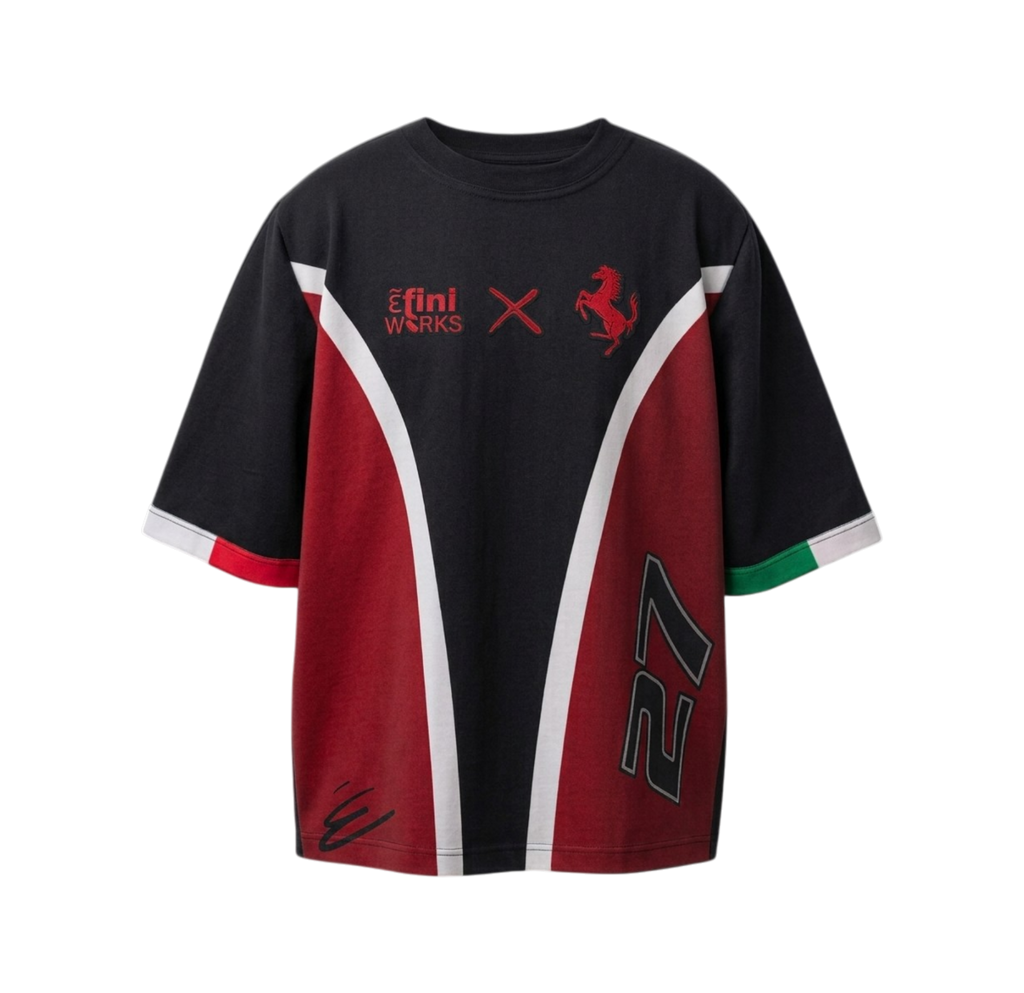 تيشيرت إفينيوركس × SF90XX أسود