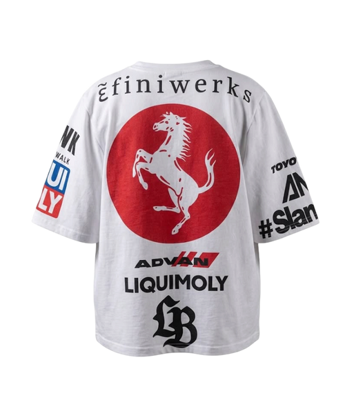 Efiniwerks x LBwerks white Tee