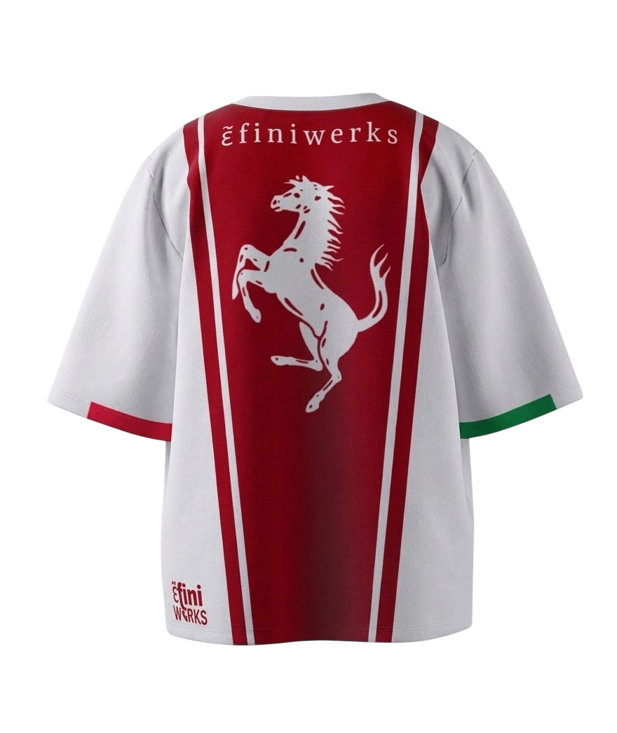تيشيرت أبيض من Efiniwerks x SF90XX